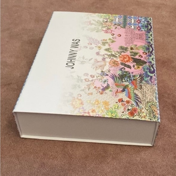 Elegant large Johnny Was empty gift box. 
14”x10”x3” with magnetic closure. NWOT - Picture 1 of 4